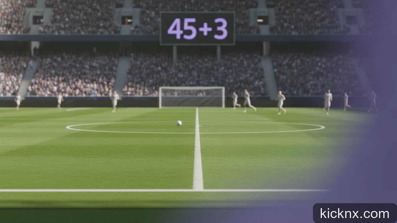 Minh họa cho 1 trận đá bóng bao nhiêu phút theo luật FIFA? Cách xác minh từ nguồn chính thức