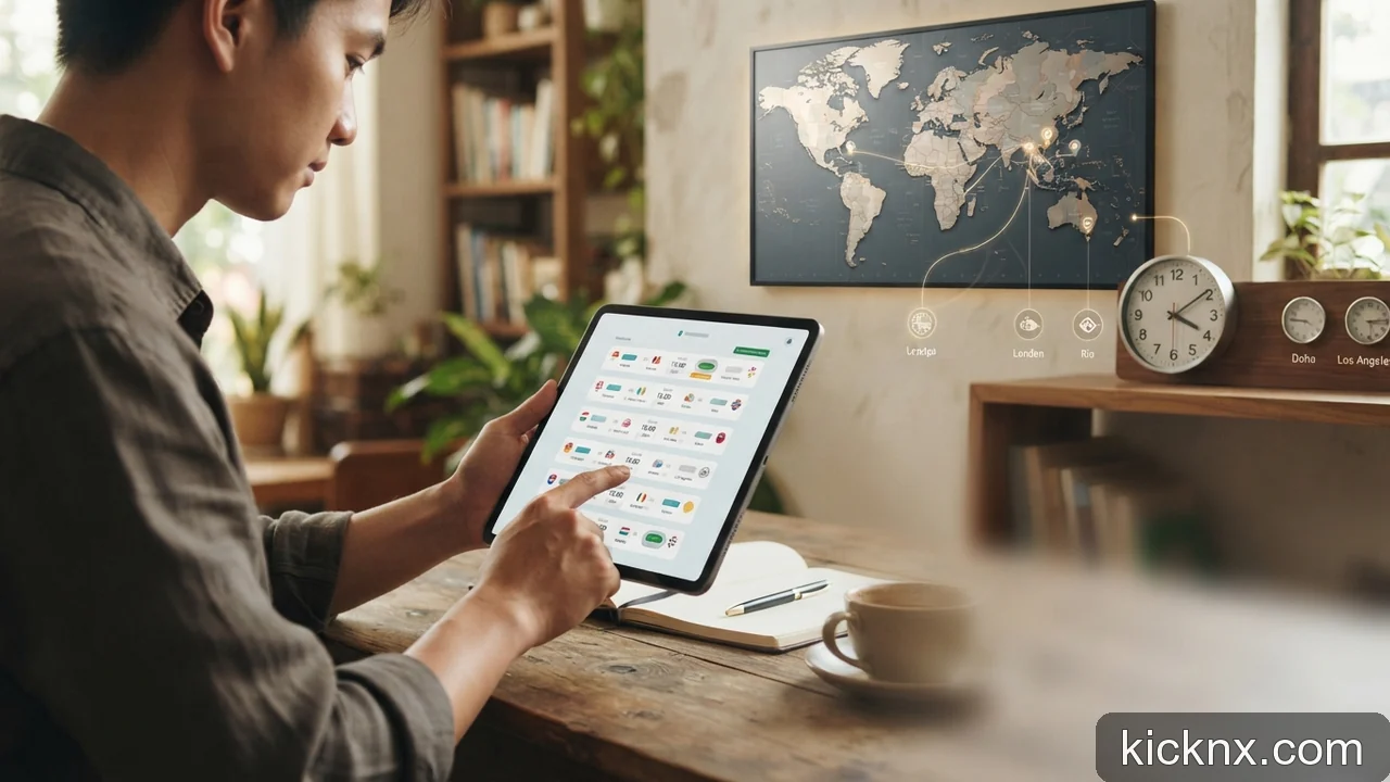 Minh họa cho Cách lập lịch xem bóng đá mà không nhầm ngày và giờ