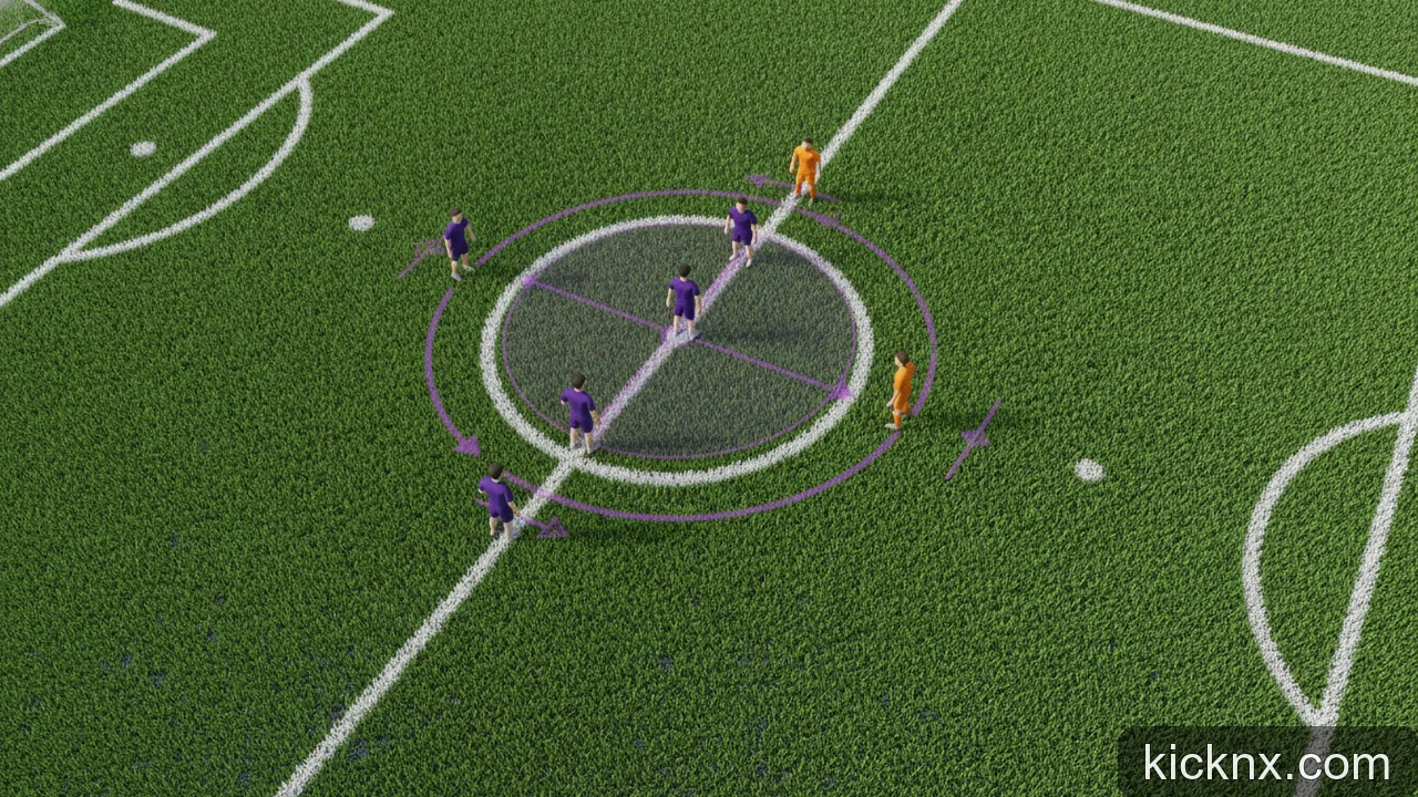 Minh họa cho Cách tạo sơ đồ bóng đá sân 7: Hướng dẫn chi tiết từ nguồn chính thức FIFA