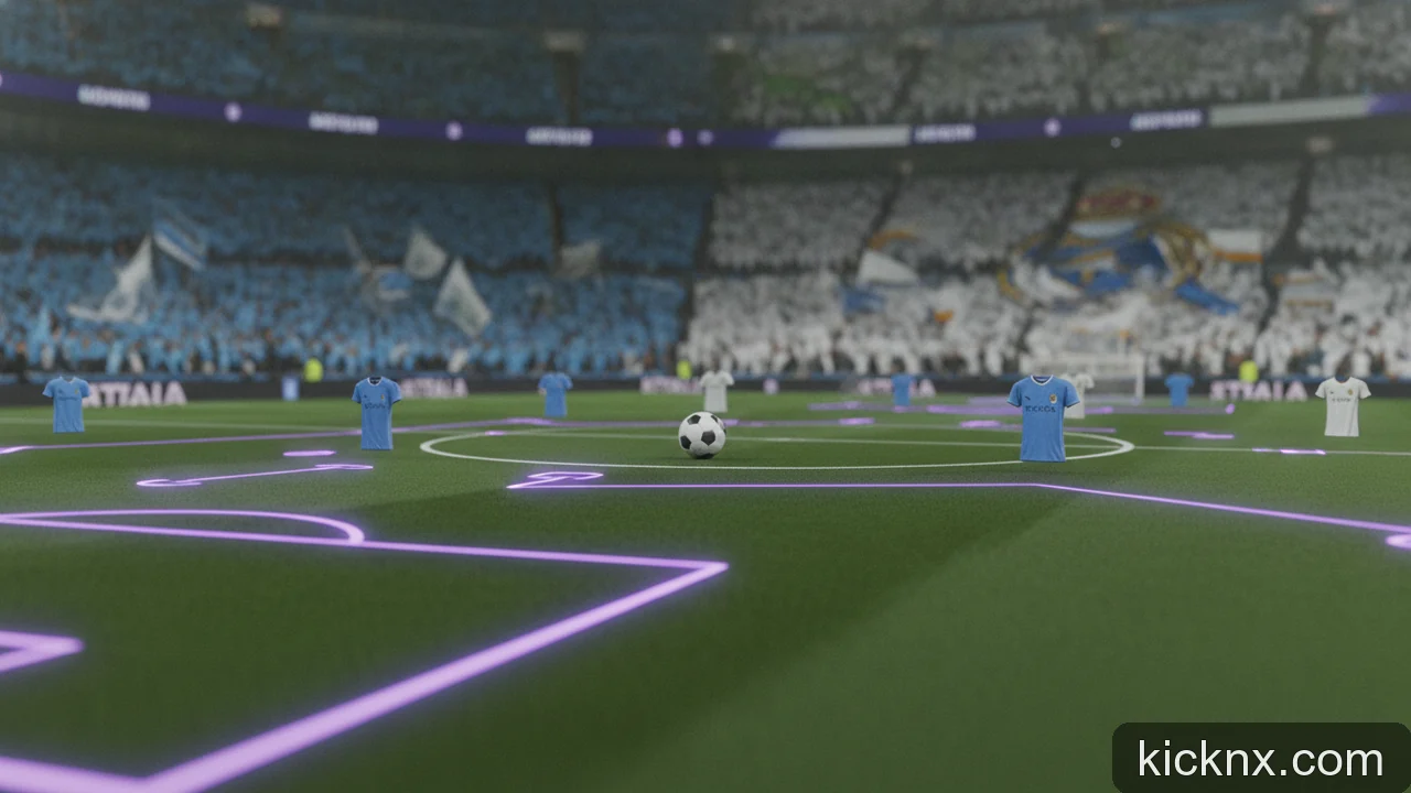 Minh họa cho Đội hình Man City gặp Real Madrid: Những lỗi dễ nhầm khi phân tích đội hình ra sân