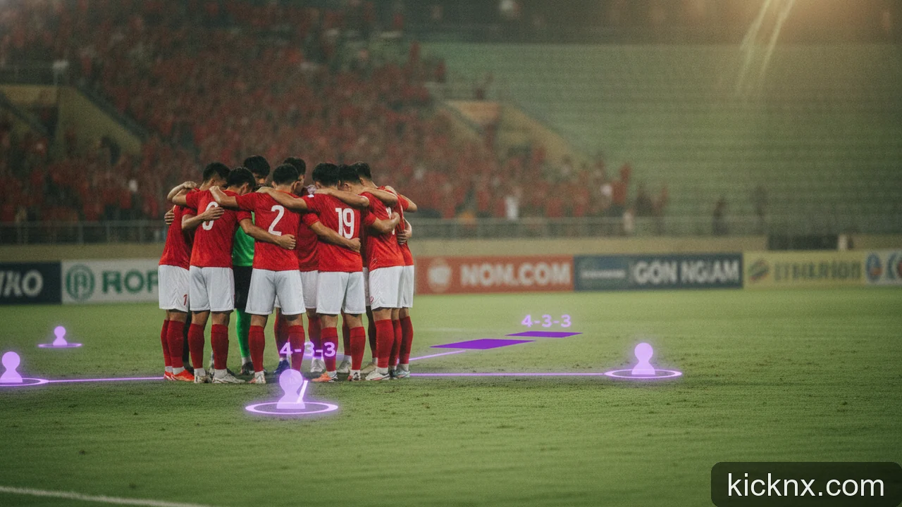 Minh họa cho Đội hình U23 Việt Nam: So sánh lực lượng dự kiến và thực tế qua từng giải đấu