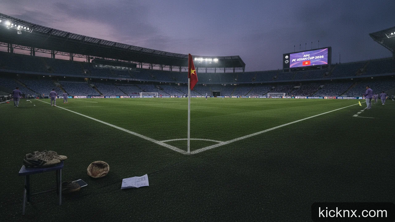 Minh họa cho Lịch bóng đá Asian Cup 2026 của Việt Nam: Cách xác minh từ nguồn chính thức