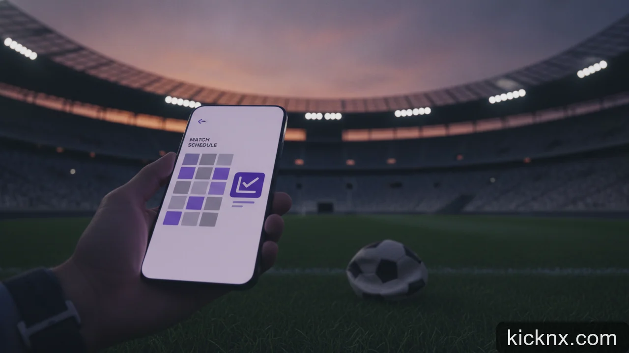 Minh họa cho Lịch bóng đá V-League 2026: Checklist trước giờ bóng lăn để không bỏ lỡ trận đấu nào