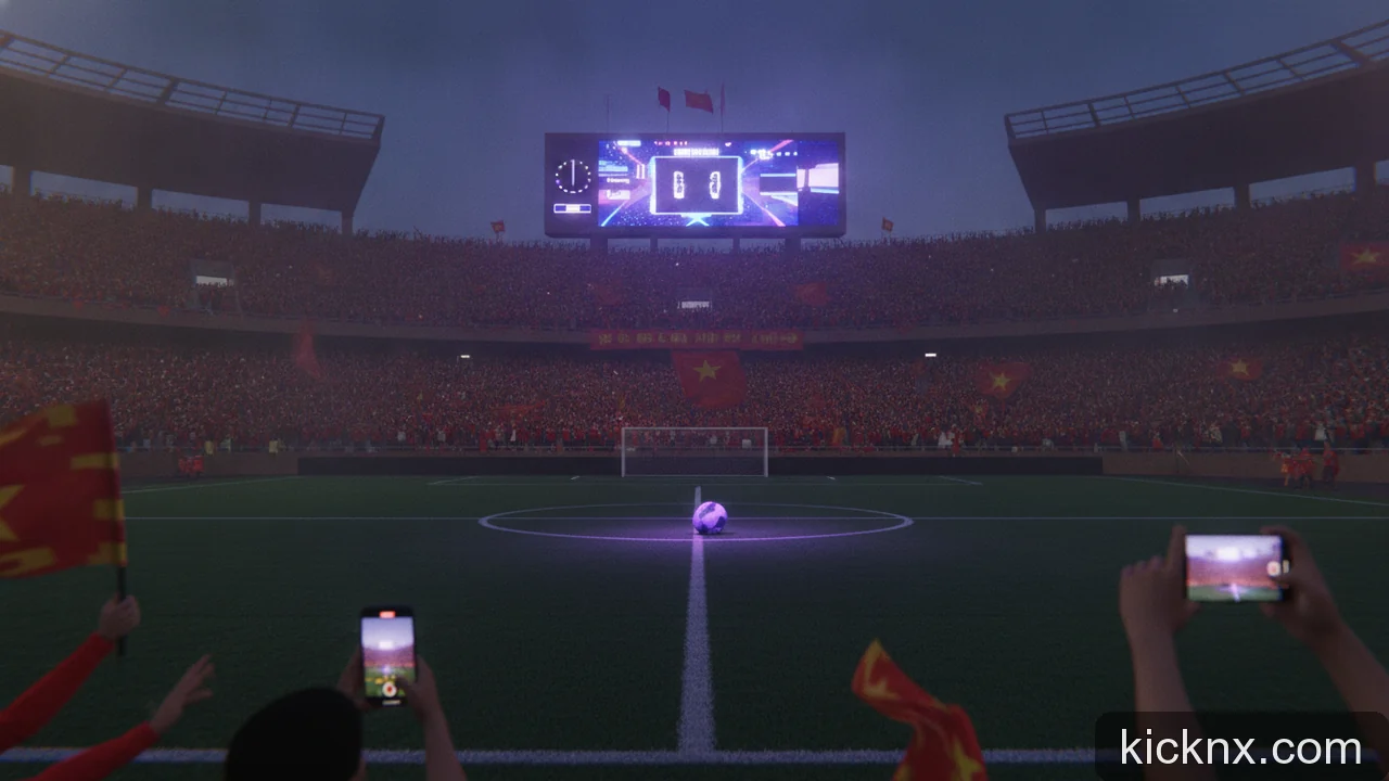 Minh họa cho Lịch thi đấu bóng đá Việt Nam Asian Cup 2026: Checklist trước giờ bóng lăn các trận đấu quan trọng