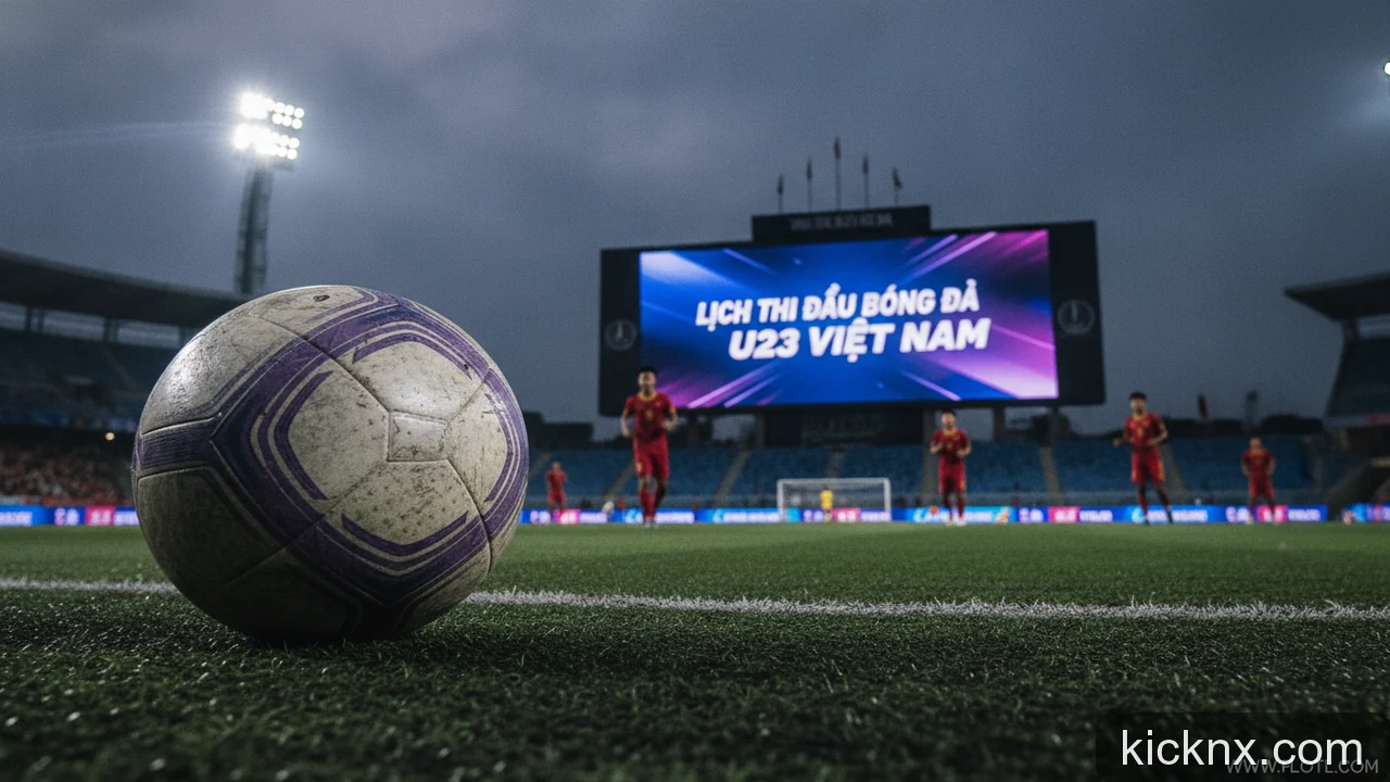 Minh họa cho Lịch thi đấu bóng đá Việt Nam U23: Những lỗi dễ nhầm khi tra cứu và cách khắc phục
