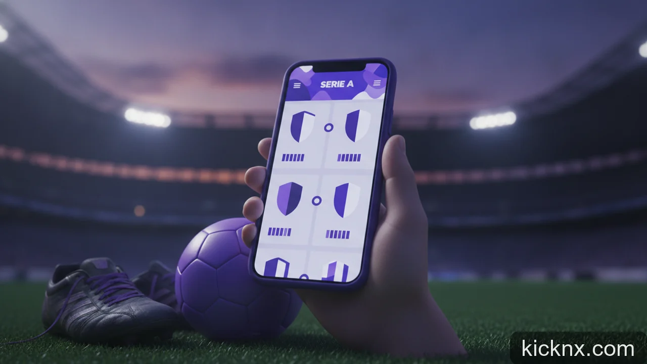 Minh họa cho Lịch Thi Đấu Bóng Đá Ý (Serie A): Ba Bước Kiểm Tra Nhanh Nhất Trên Điện Thoại