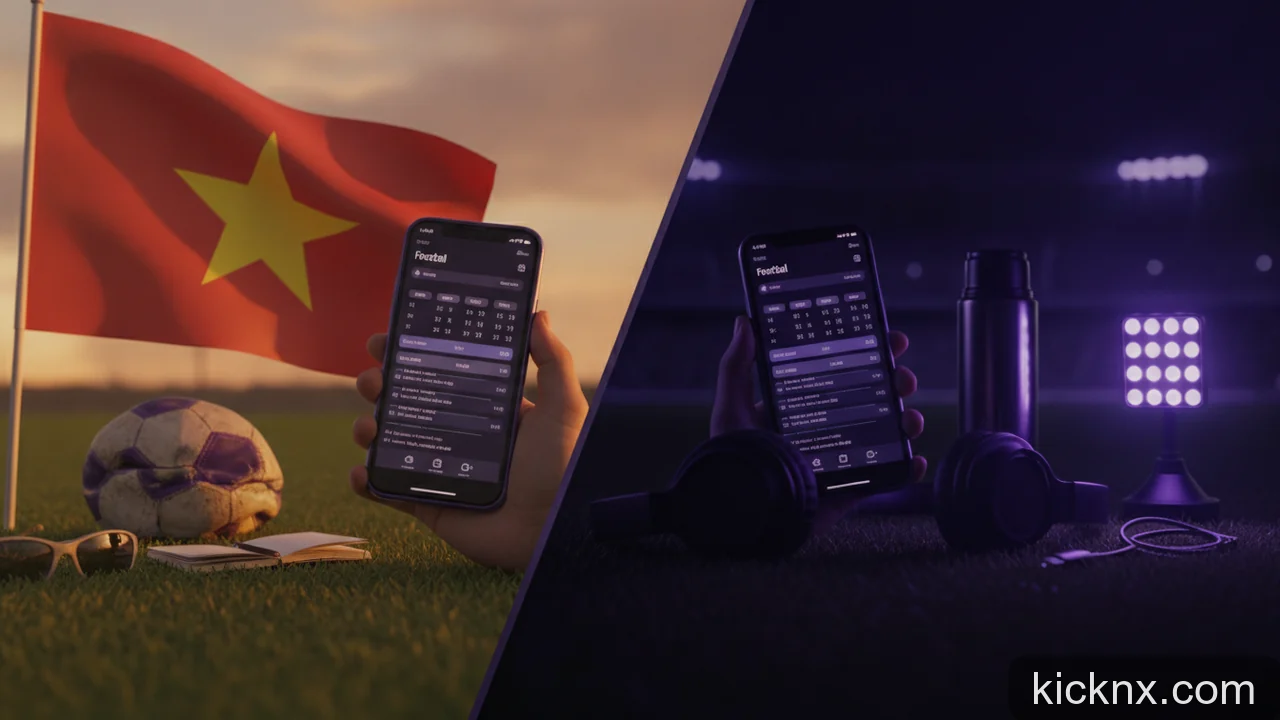 Minh họa cho Lịch thi đấu Đội tuyển Quốc gia Việt Nam: Mẹo theo dõi các trận đấu chính thức và hợp pháp