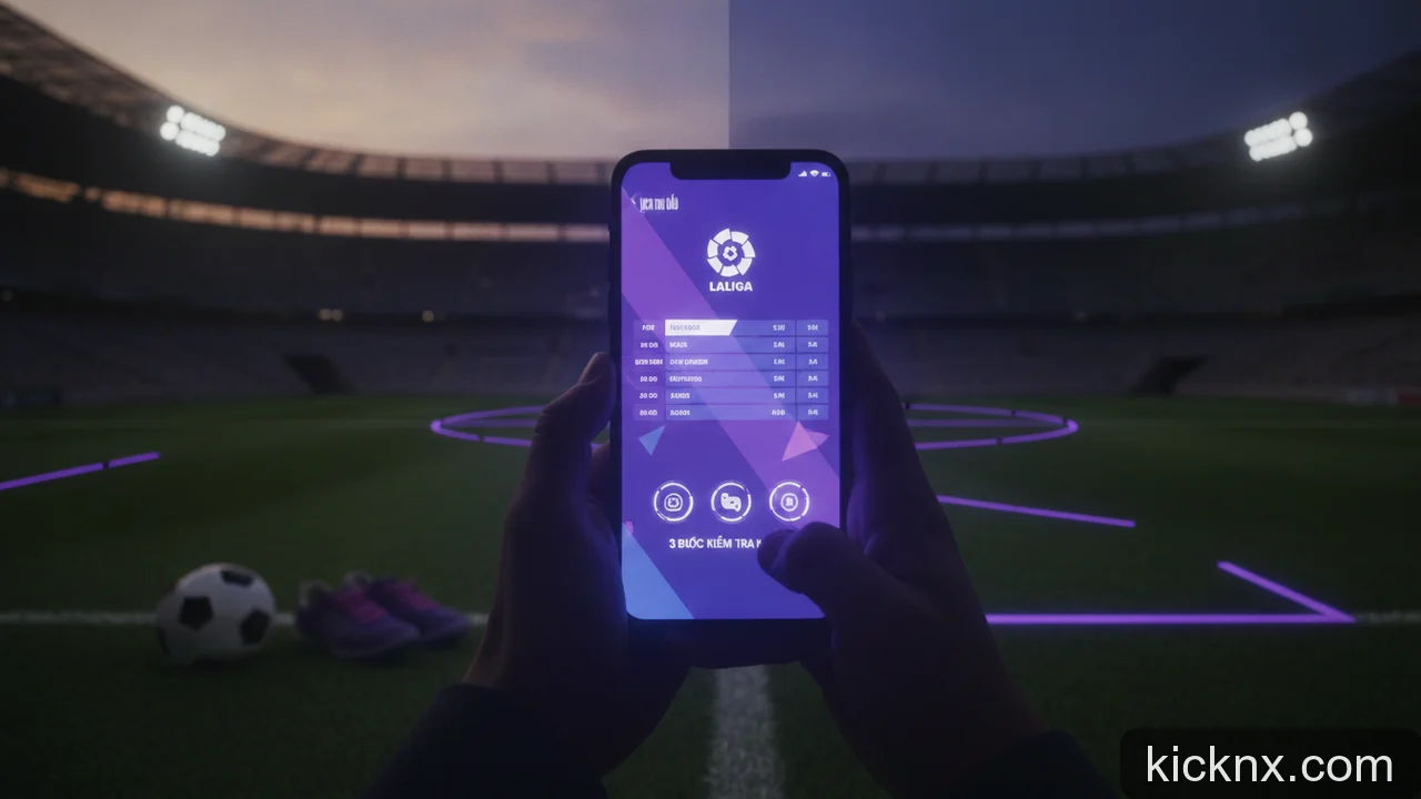 Minh họa cho Lịch thi đấu La Liga: 3 bước kiểm tra nhanh nhất lịch đấu và kết quả giải VĐQG Tây Ban Nha