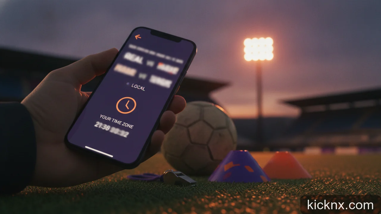 Minh họa cho Lịch thi đấu La Liga: Những lỗi dễ nhầm khi xem lịch bóng đá Tây Ban Nha