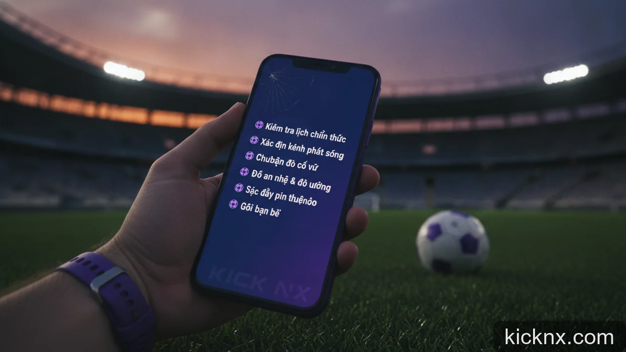 Minh họa bổ sung: Lịch thi đấu U23 Châu Á 2026 của Việt Nam: Checklist trước giờ bóng lăn cần biết