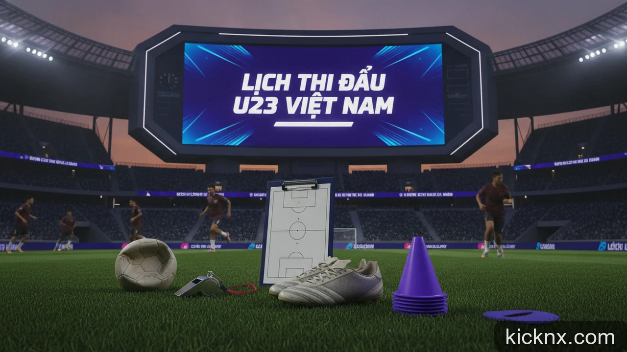 Minh họa cho Lịch thi đấu U23 Việt Nam: Cách xác minh lịch từ các nguồn chính thức và đáng tin cậy