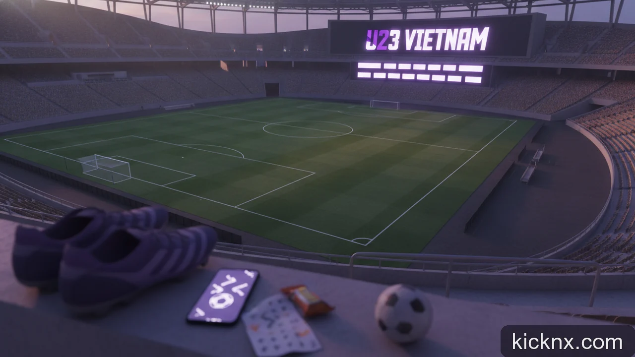 Minh họa cho Lịch thi đấu U23 Việt Nam: Hướng dẫn nhanh xem các trận đấu mới nhất