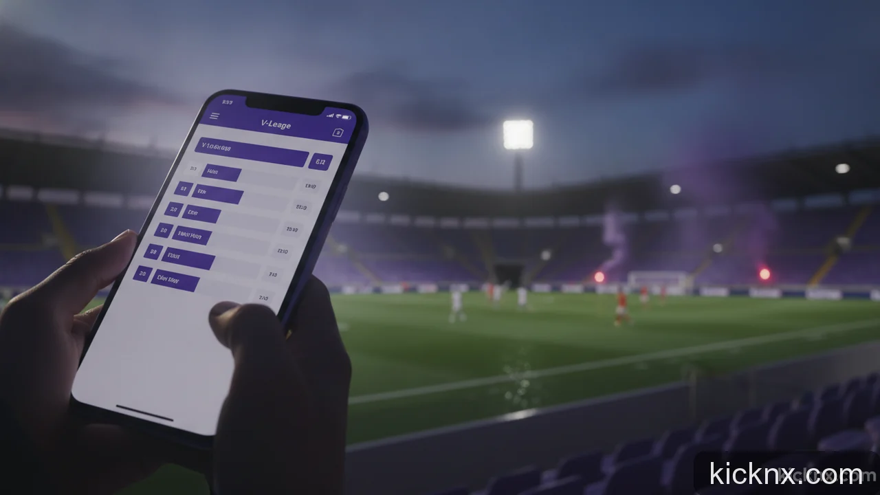 Minh họa cho Lịch thi đấu V-League 25/26: Cách đọc trong một phút để không bỏ lỡ trận nào