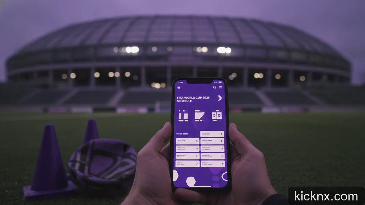 Minh họa cho Lịch thi đấu World Cup 2026: 3 bước kiểm tra nhanh và chính xác nhất
