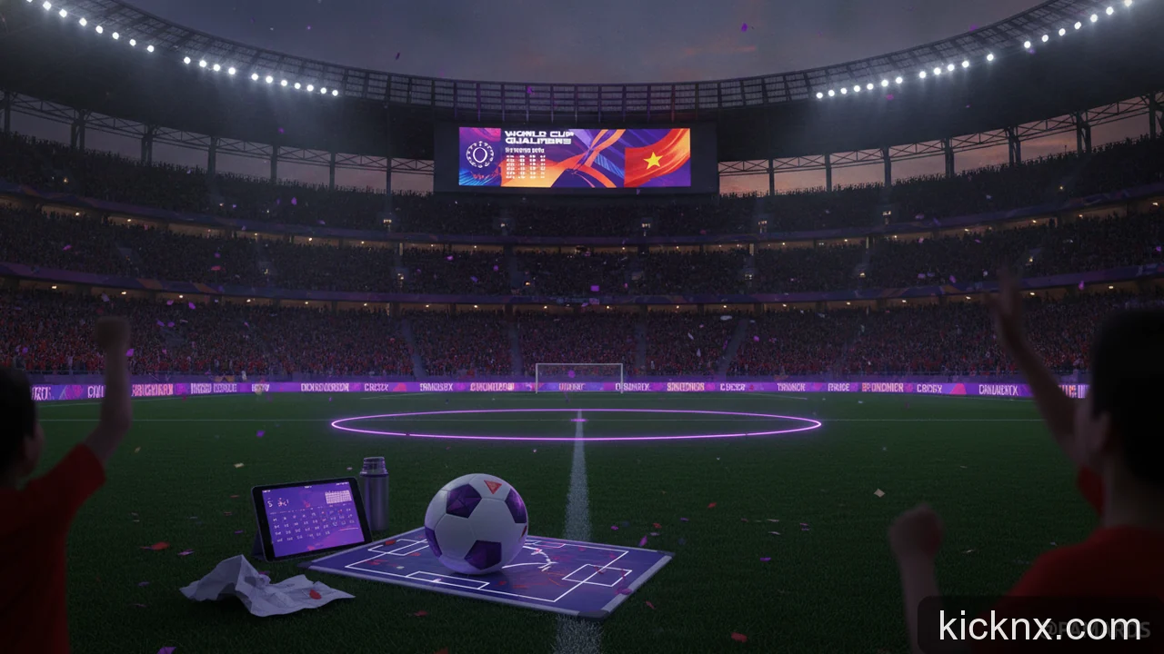 Minh họa cho Lịch thi đấu World Cup 2026 của Việt Nam: Hướng dẫn nhanh 1 phút để không bỏ lỡ trận nào