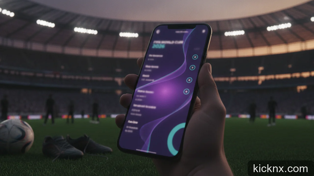 Minh họa cho Lịch thi đấu World Cup 2026 hôm nay: Ba bước kiểm tra trận đấu mới nhất