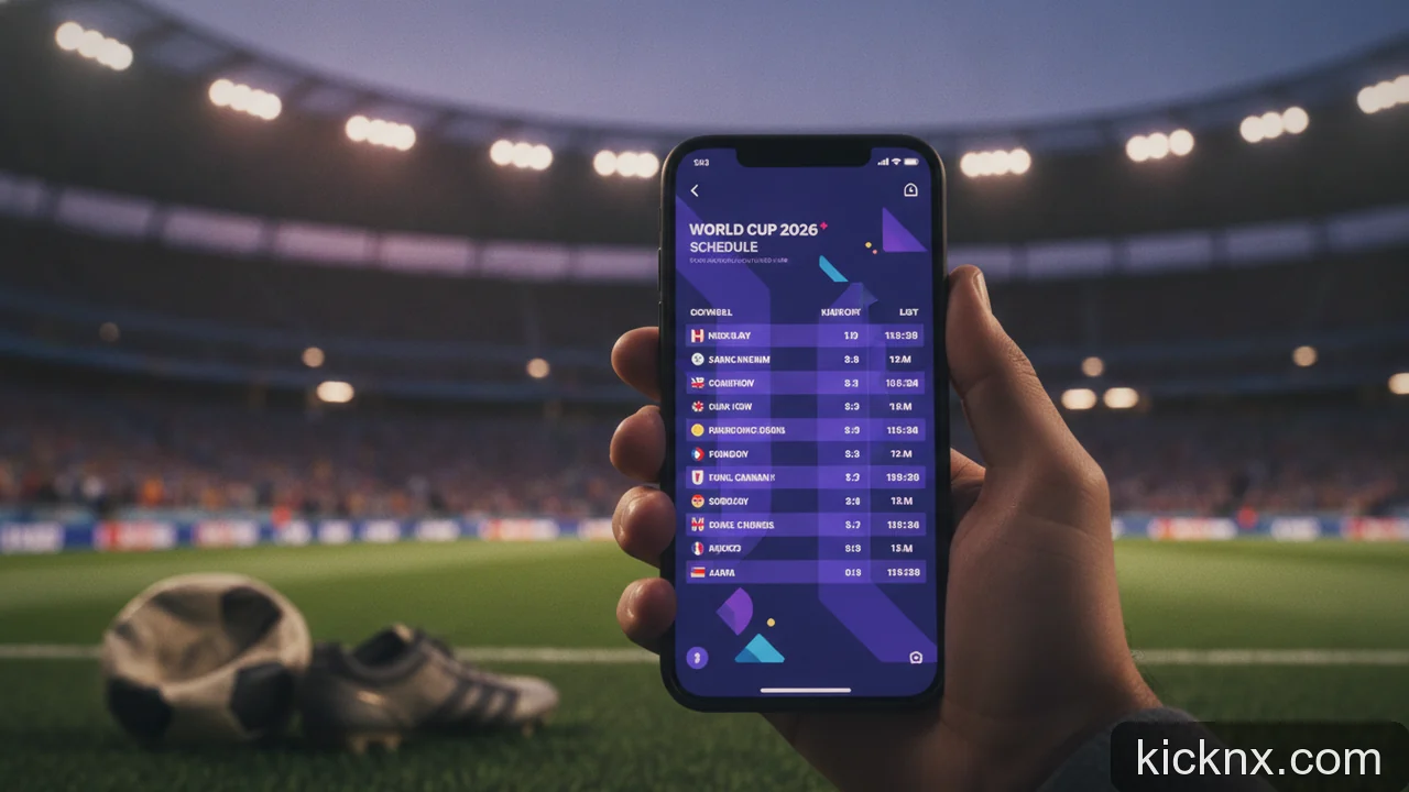 Minh họa cho Lịch thi đấu World Cup 2026: Hướng dẫn tra cứu nhanh và chính xác nhất