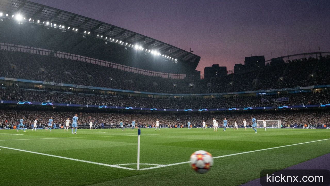 Minh họa cho Trận đấu Man City gặp Real Madrid: Hướng dẫn theo dõi hợp pháp