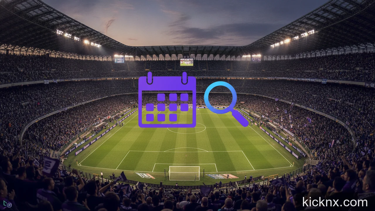 Minh họa cho Trận đấu Serie A: Minh họa cách xem lịch và kết quả chi tiết từng vòng đấu