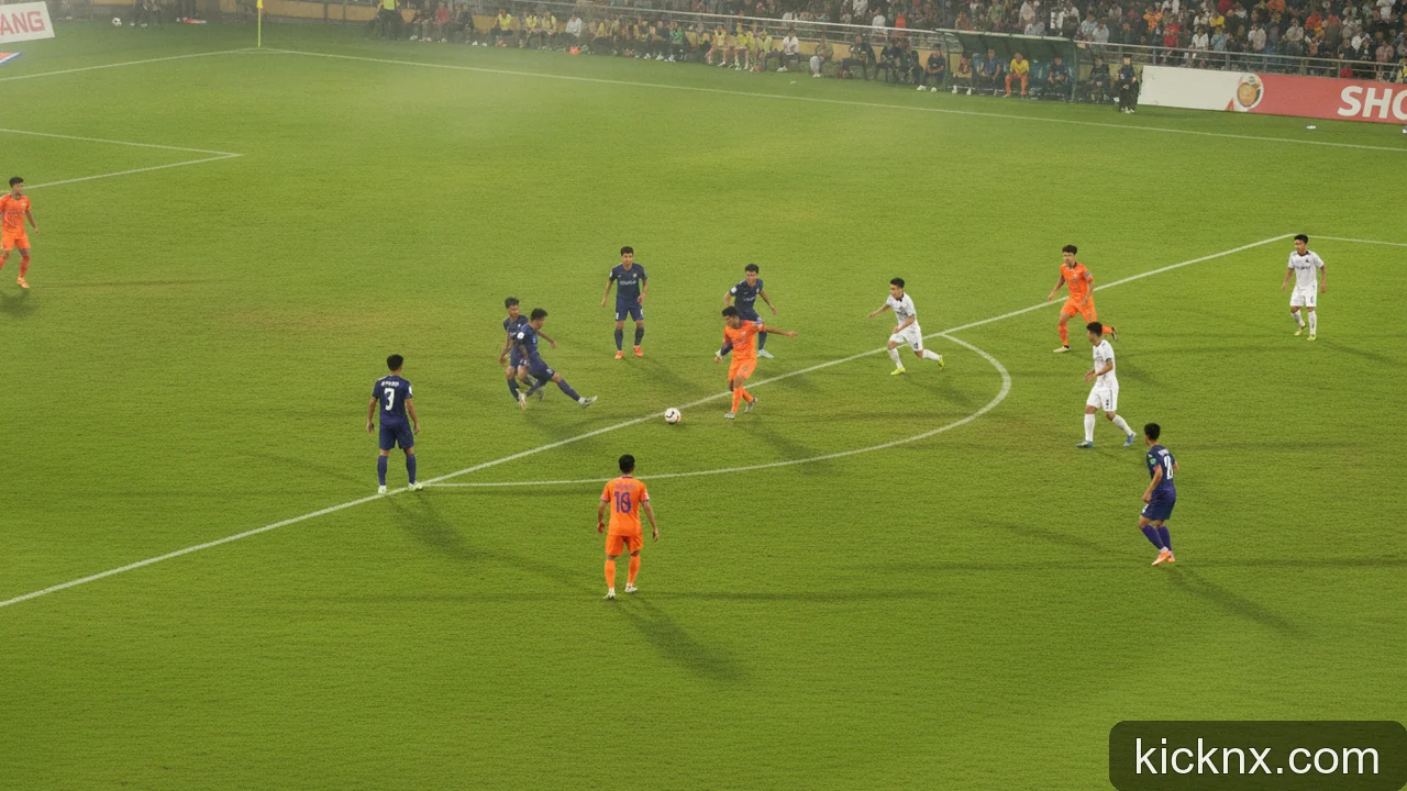 Minh họa cho Trận đấu V-League: So sánh lịch thi đấu và kết quả các vòng đấu gần nhất