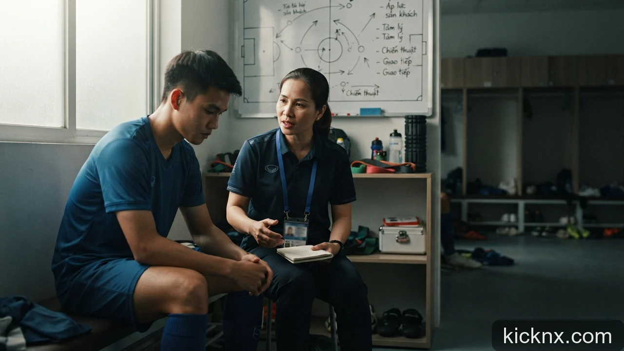 Minh họa: Vai trò của chuyên gia tâm lý thể thao trong các câu lạc bộ lớn