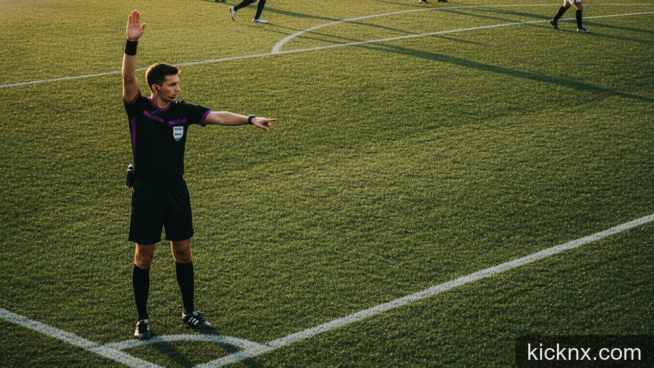Minh họa cho Việt Vị Trong Bóng Đá Là Gì? Ba Bước Kiểm Tra Nhanh Tình Huống Offside